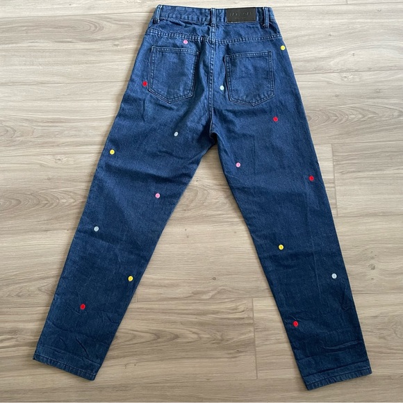 Lazy Oaf Rainbow Dotted Jeans - Picture 6 of 9